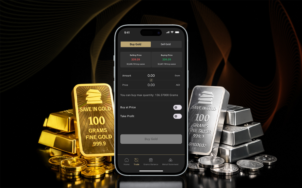 شراء الذهب والمعادن الثمينة أونلاين